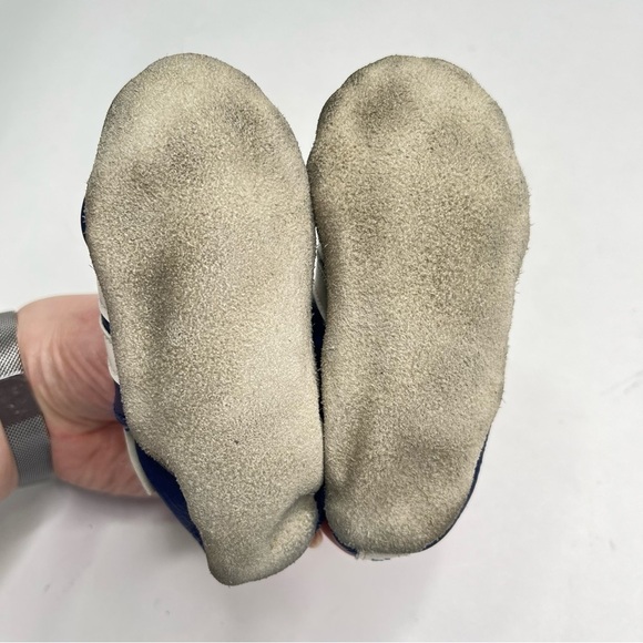 Robeez Brown Football Baseball Sporty Leather Soft Soles Baby Shoes BUNDLE OF 3 - Picture 10 of 13